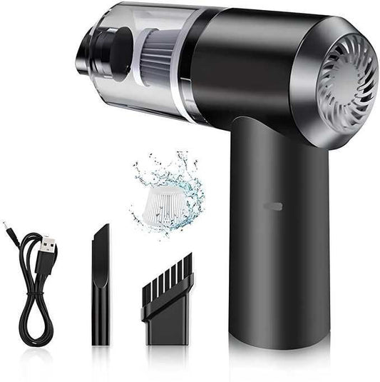 2 in 1 Vacuum Cleaner-Handheld Vacuum Car Cleaner Air Duster Wireless Rechargeable Home