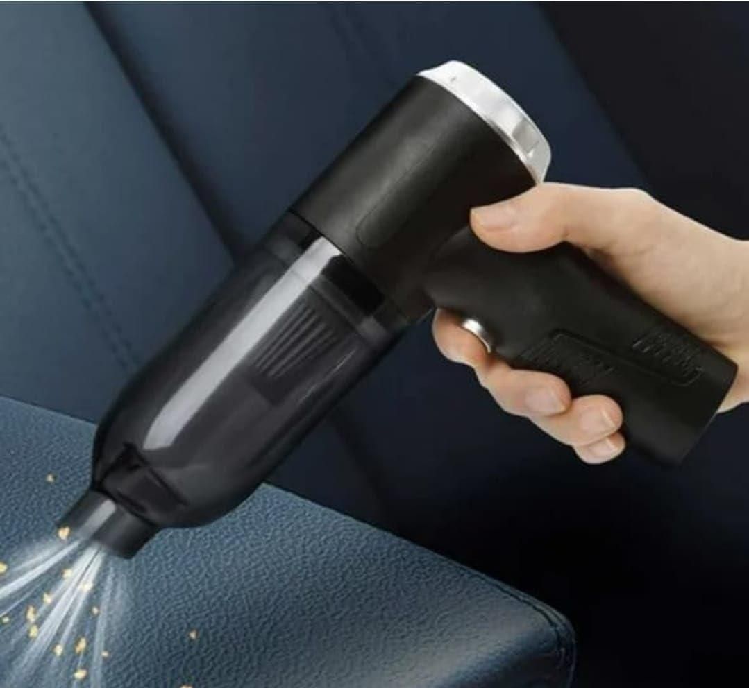 2 in 1 Vacuum Cleaner-Handheld Vacuum Car Cleaner Air Duster Wireless Rechargeable Home